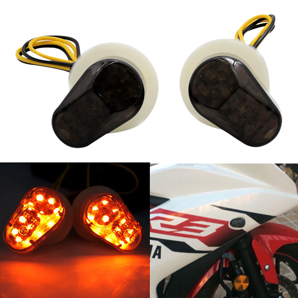 Photography Lighting Flash - Clignotants LED pour motos, 2 pièces,