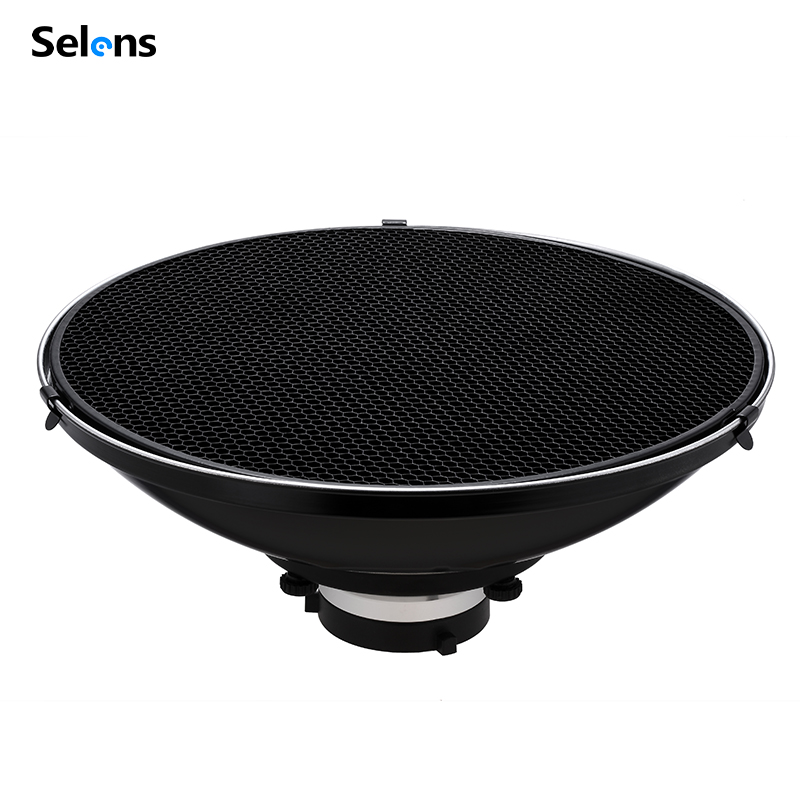 Photography Lighting Beauty Dish - Selens – ensemble réflecteur de plat