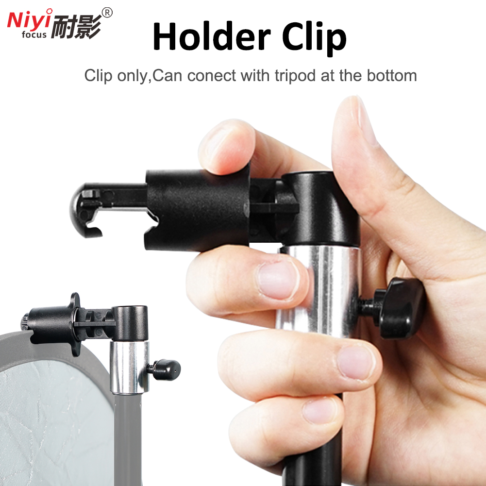 Photography Lighting Flash - Réflecteur Clip de fixation pince pince