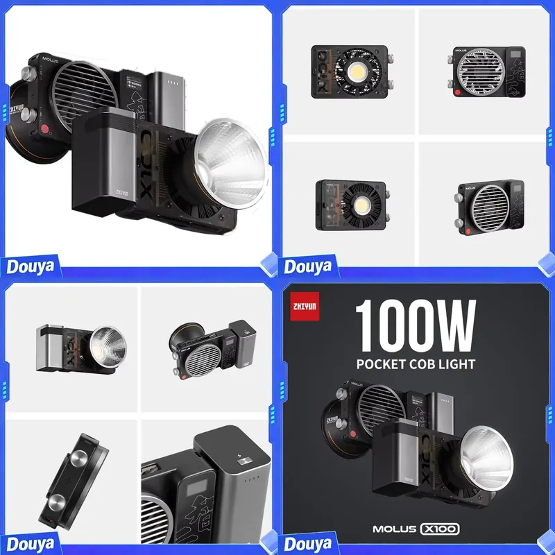Photography Lighting - ZHIYUN Molus X100, lampe LED COB