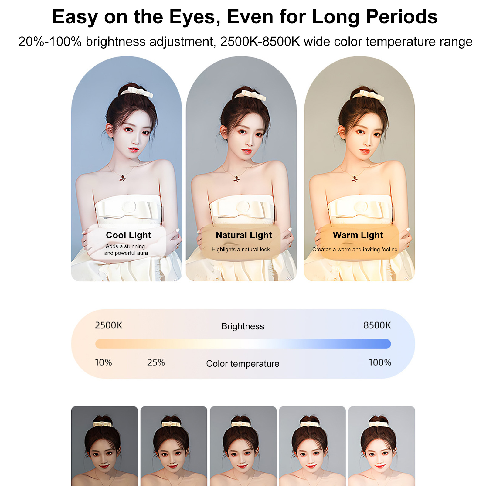 Stabilisateur de téléphone por - Photography Lighting Spotlight avis et prix
