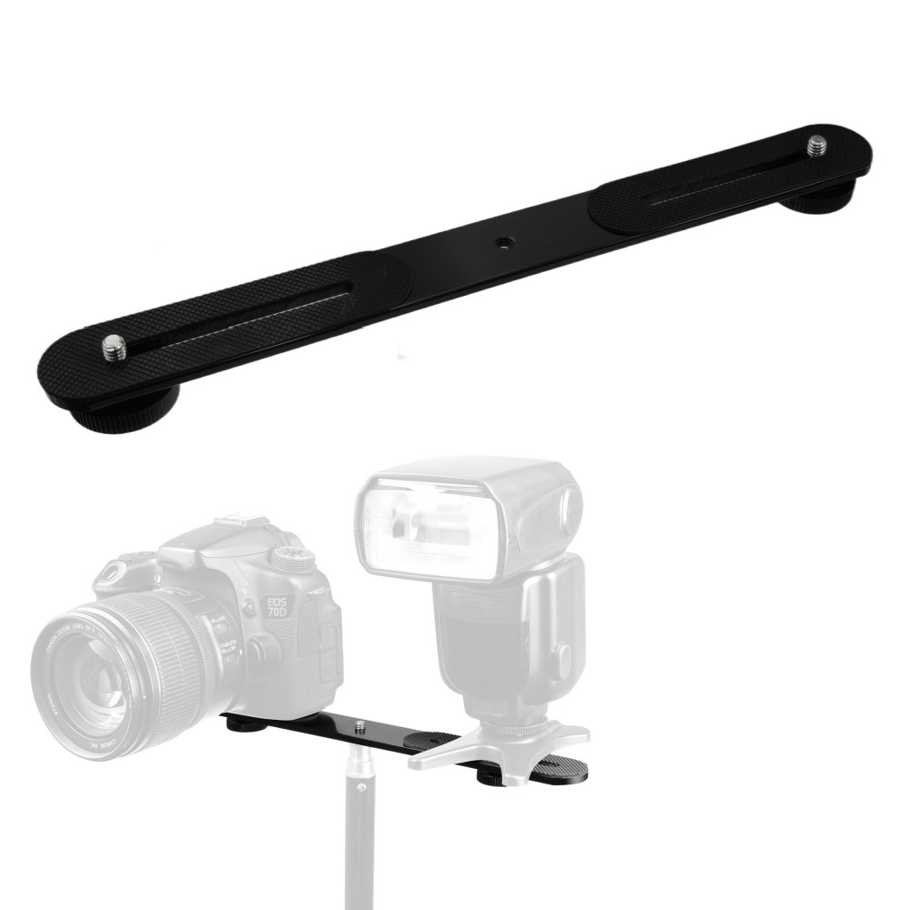 Support double flash avec vis  - Photography Lighting Spotlight avis et prix