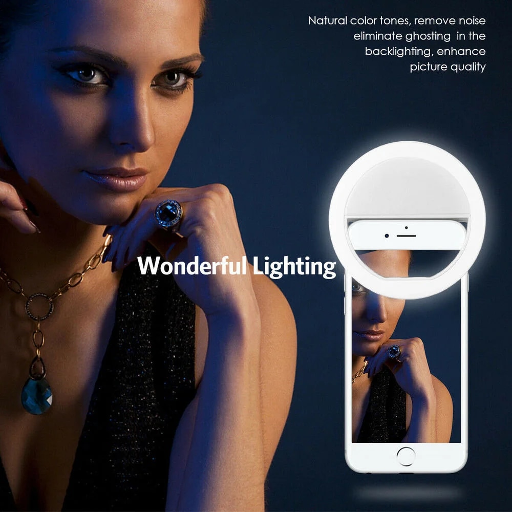 Anneau Lumineux LED Rechargeab - Photography Lighting Spotlight avis et prix