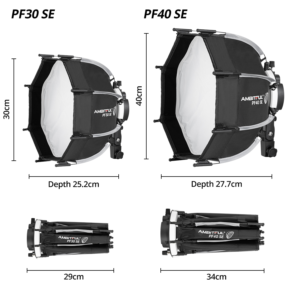 AMBITFUL PF30/PF40 Mini Speedl - Photography Lighting Grid avis et prix