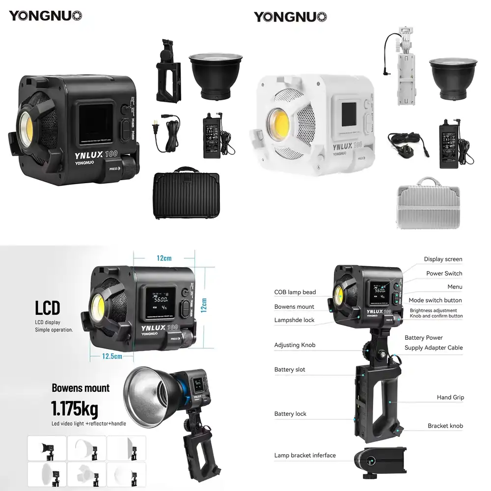 YONGNUO YNLUX100 100W 3200K-56 - Photography Lighting avis et prix