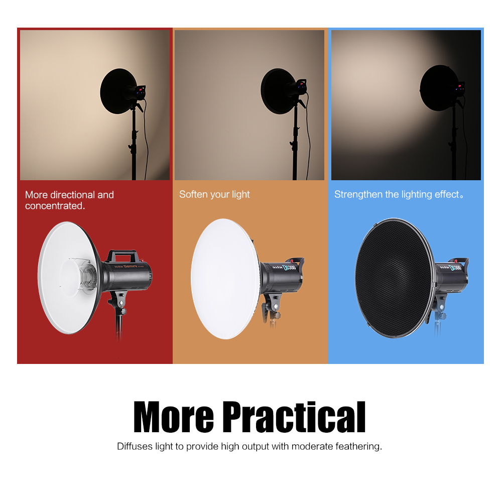 Diffuseur d'éclairage strobosc - Photography Lighting Beauty Dish avis et prix