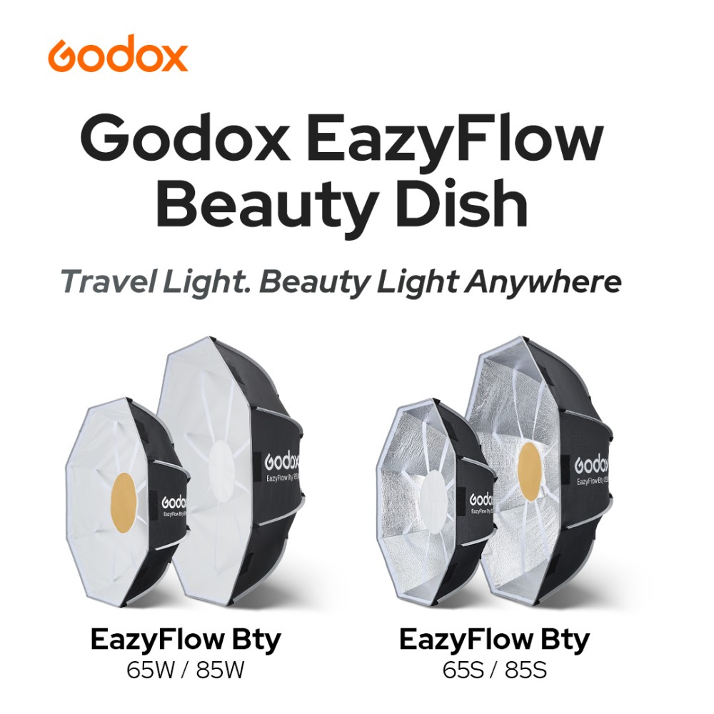 Godox EazyFlow Bty 65S/85S Bea - Photography Lighting Beauty Dish avis et prix
