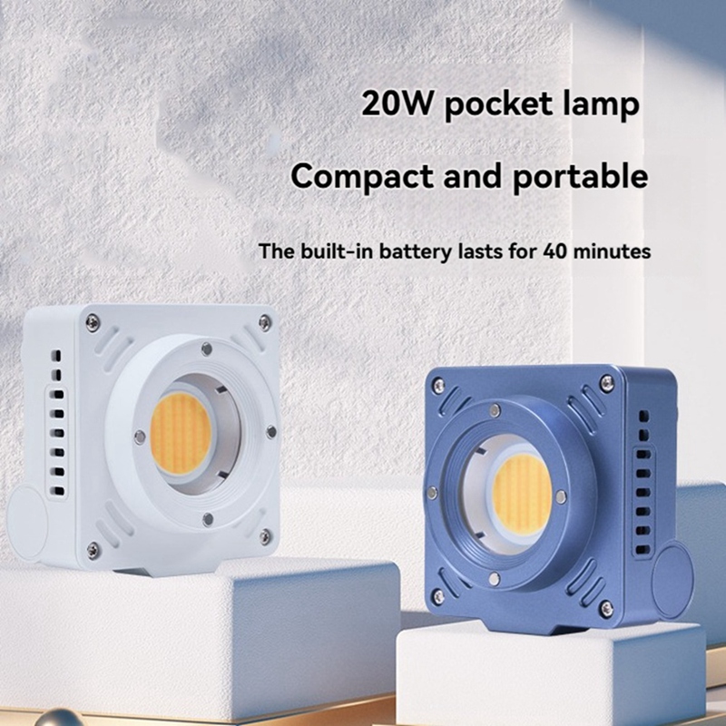 Lumière vidéo LED de poche 20W - Photography Lighting Grid avis et prix