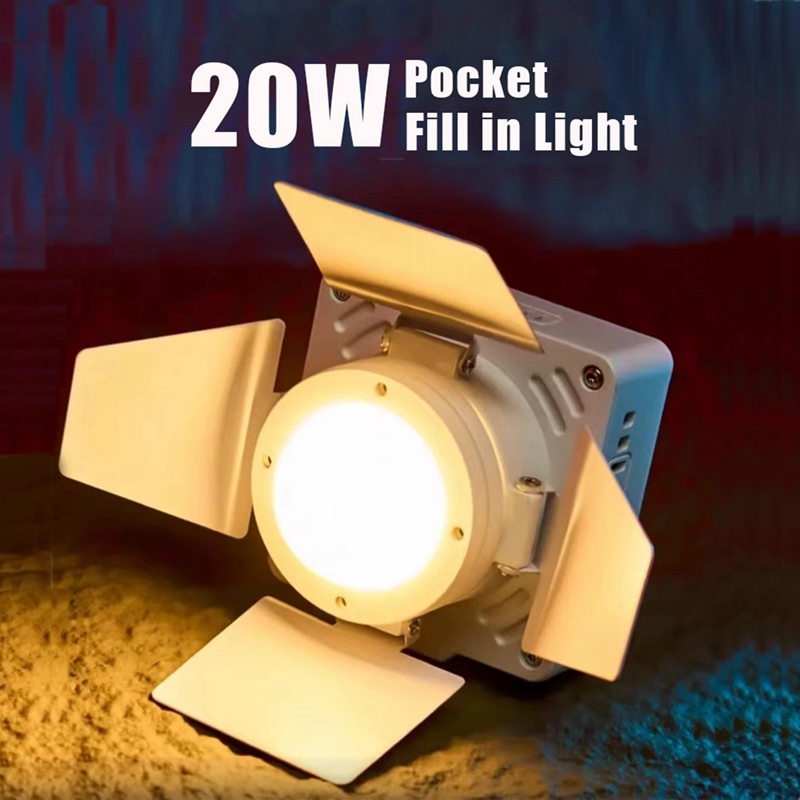 Lumière vidéo LED de poche 20W - Photography Lighting Grid avis et prix
