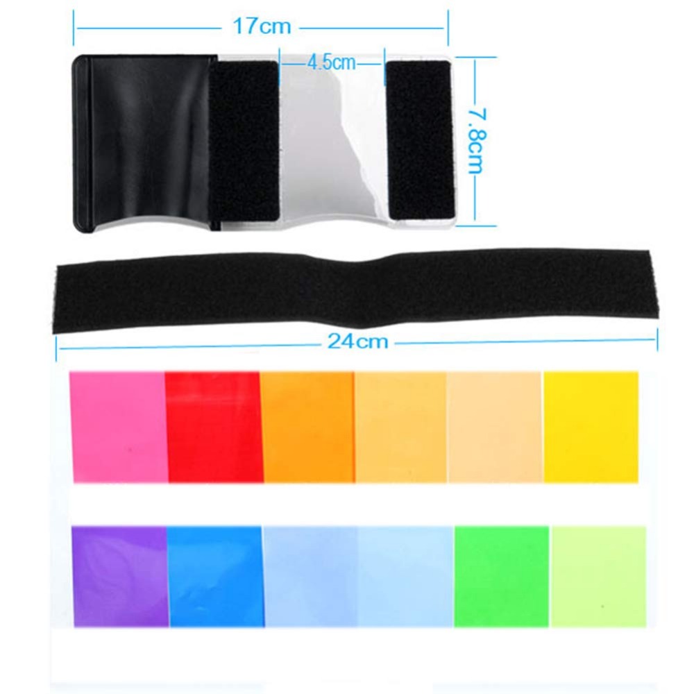 Kit de 12 Gels de Flash pour A - Photography Lighting Flash avis et prix