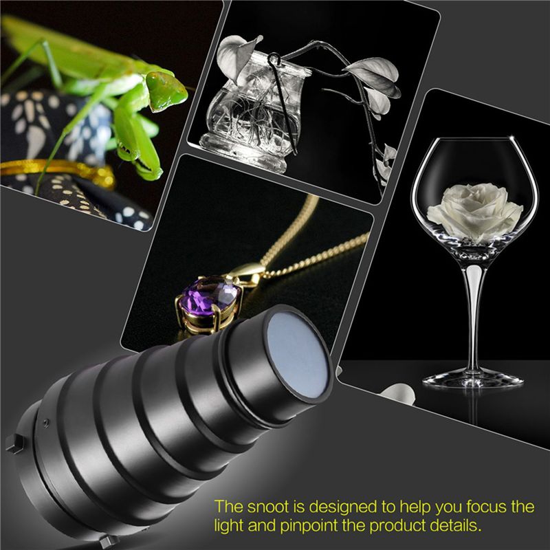 B04C - Snoot conique avec gril - Photography Lighting Grid avis et prix